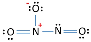 N2O3 lewis structure